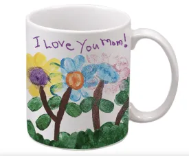 11 oz. White Customizable Ceramic Mug