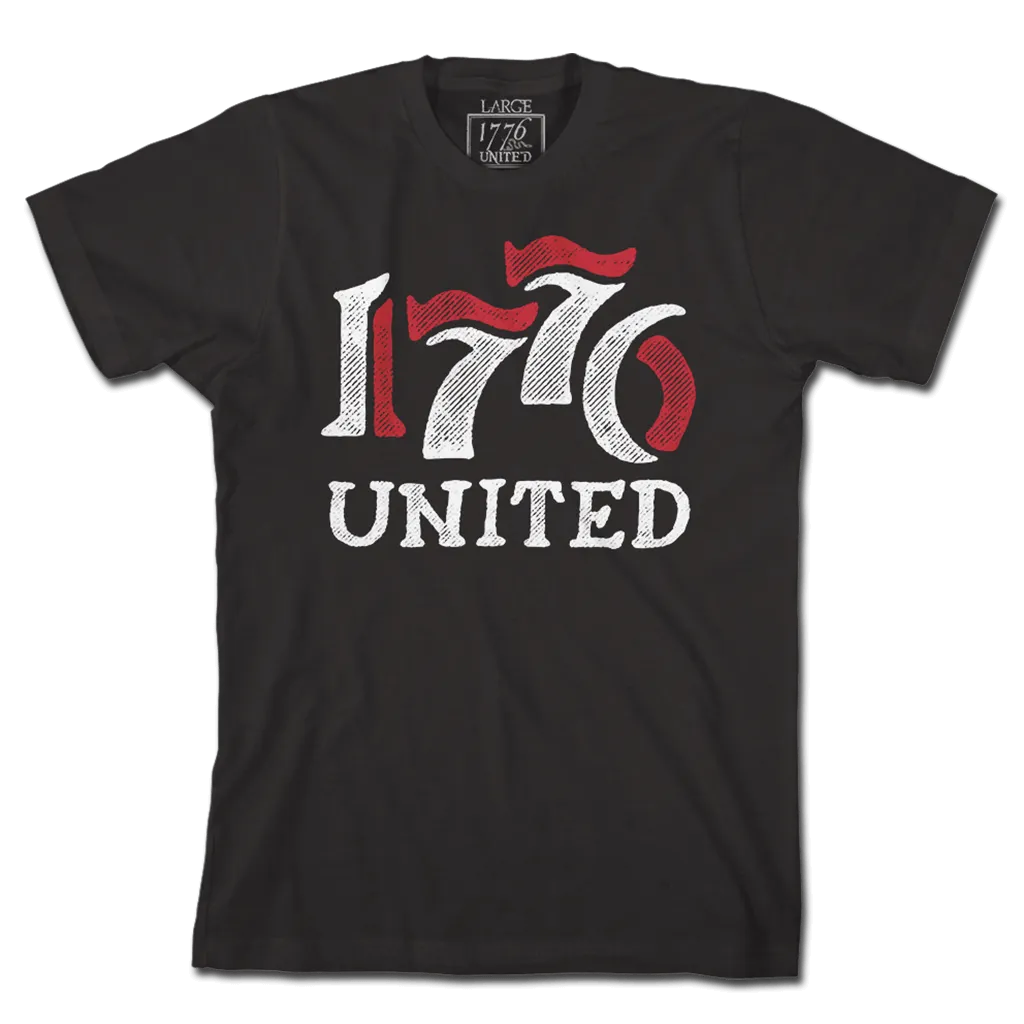 1776 United® Retro Logo Tee - Black
