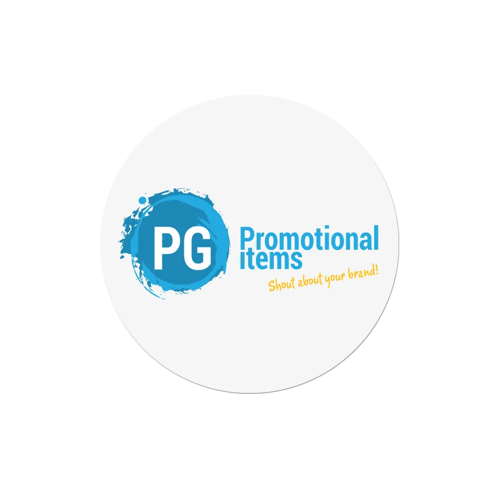 25mm Printed Stickers - Unprinted sample