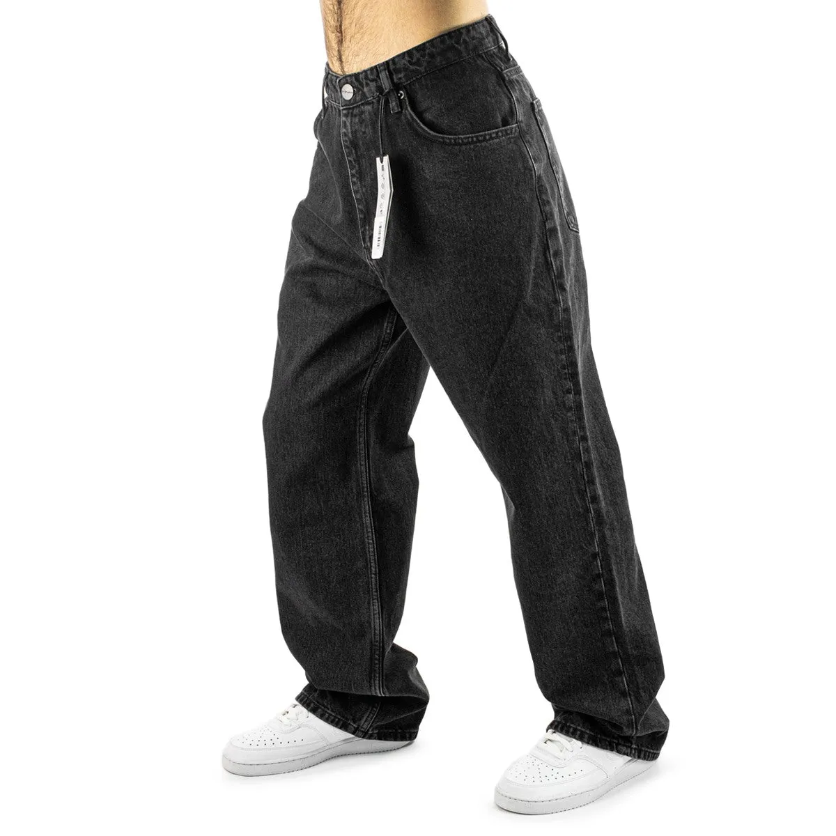 2Y Studios Adrik Basic Baggy Jeans J-B-10001-WBLK - schwarz gewaschen