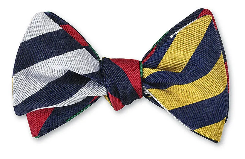 4 Way Silk Stripes Bowtie, Stripes