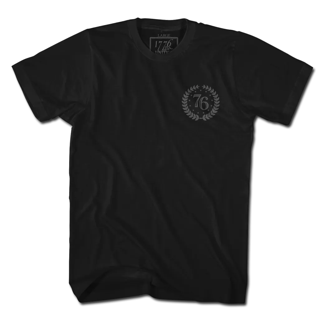 76 Crest Basic Tee - Blacked Out (LIMITED)