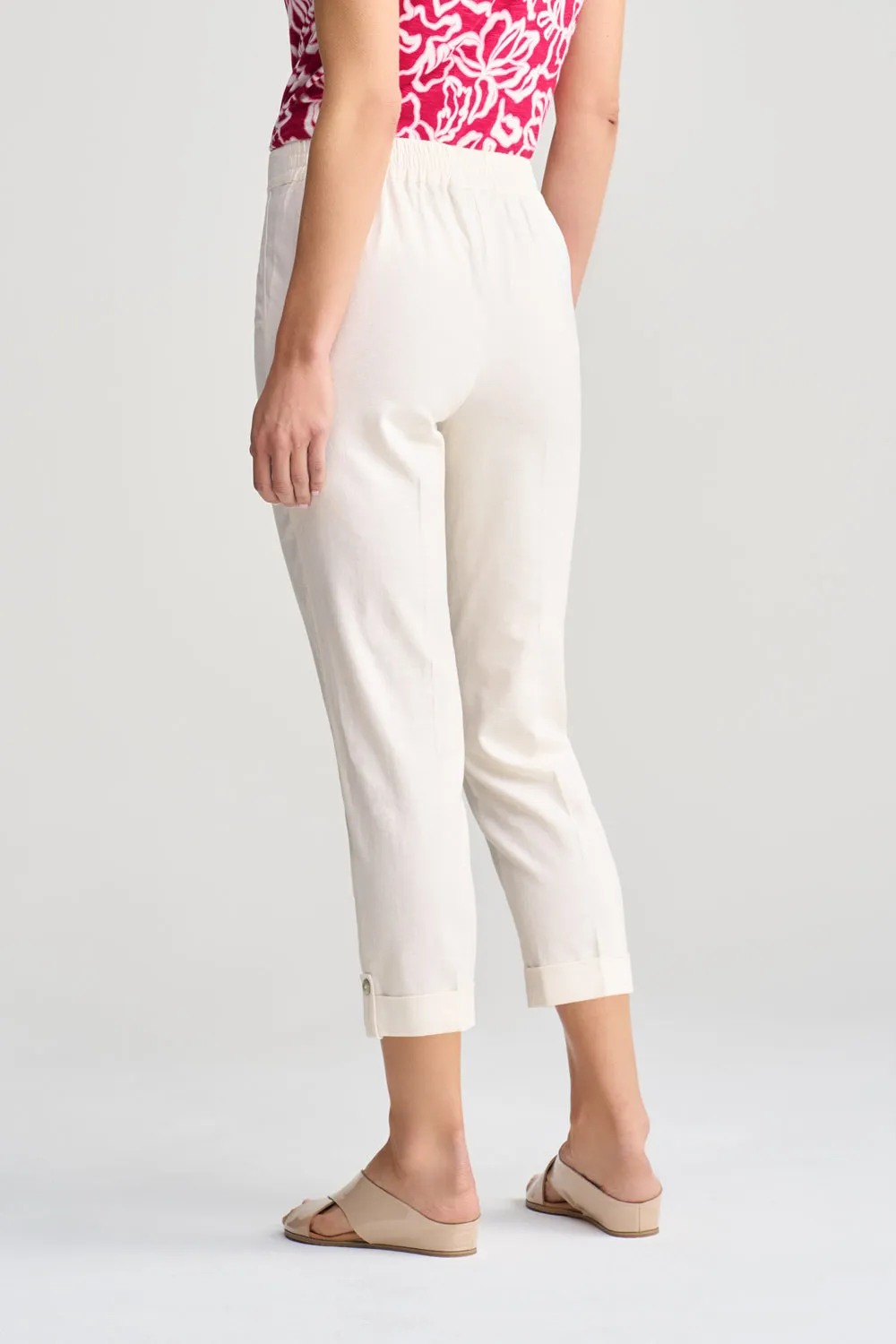 7/8 Tapered Pant with Cuff
