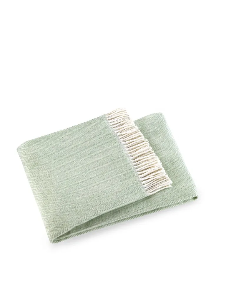 A Soft Idea Plush Herringbone Throw Blanket - Multiple Colors!