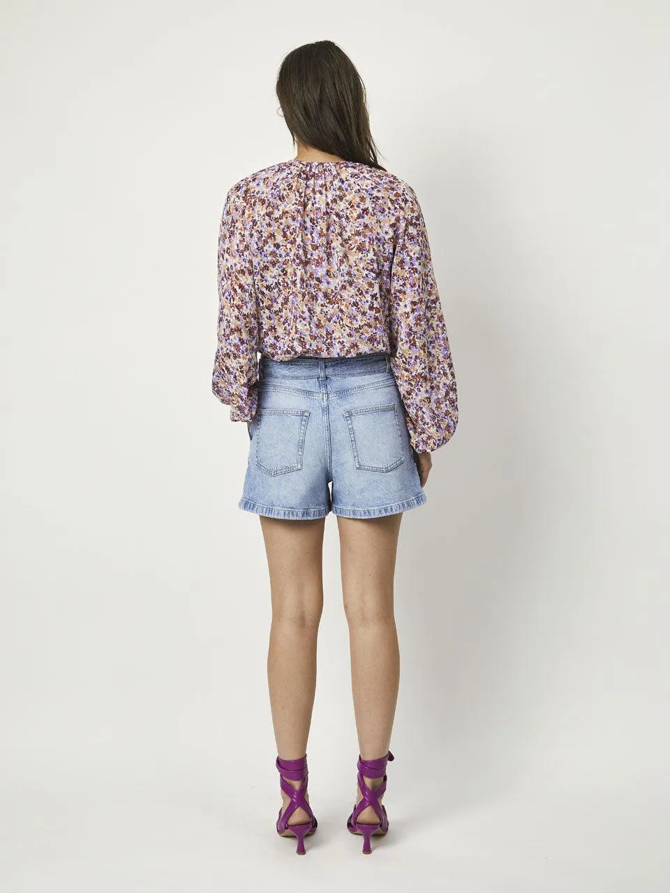 Acer Printed Boho Top Multicolor