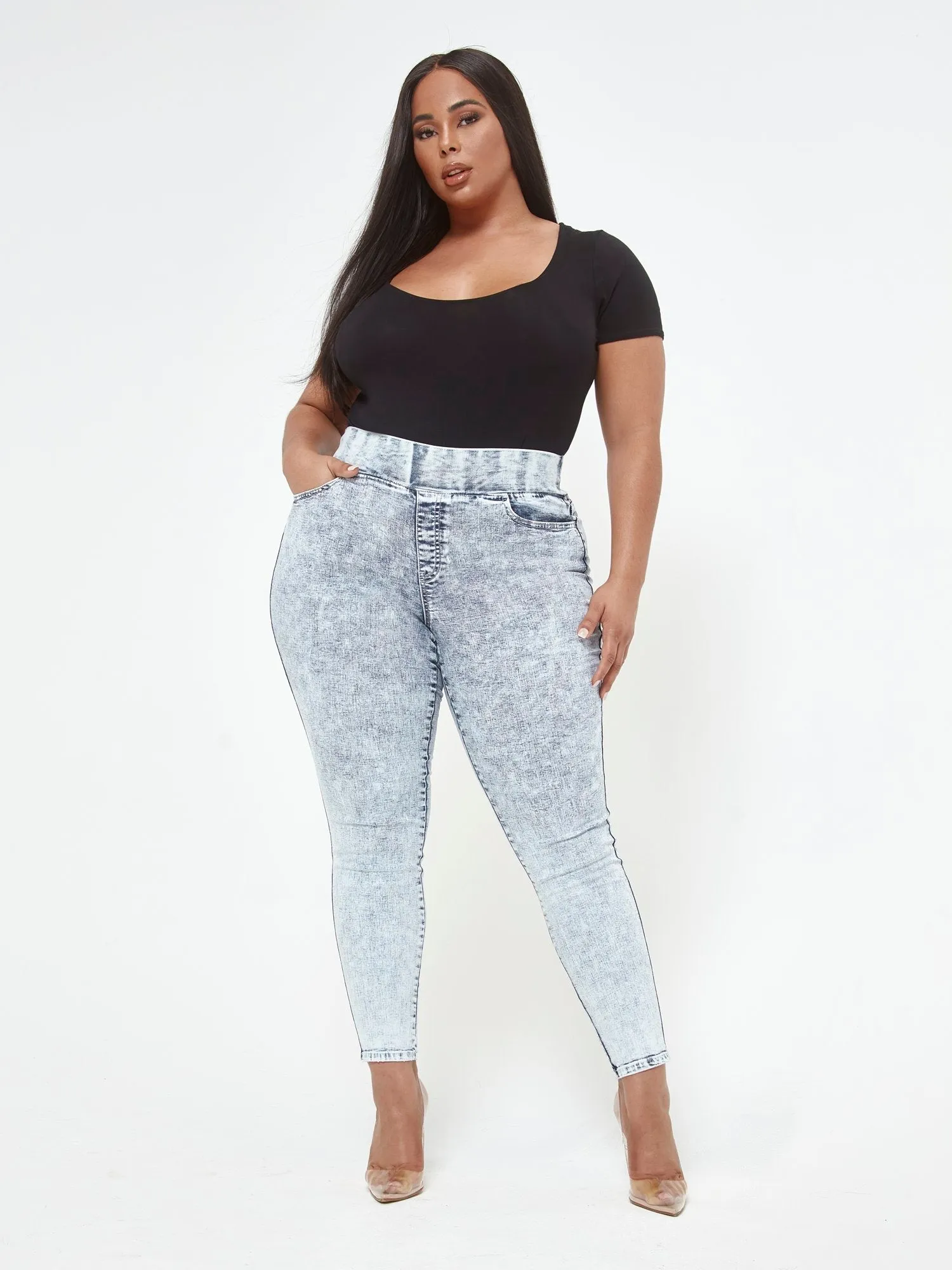Acid High-Rise Jeggings - Tall Inseam