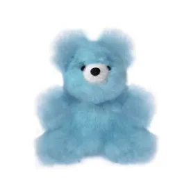 Alpaca Bear Plushie - Light Blue