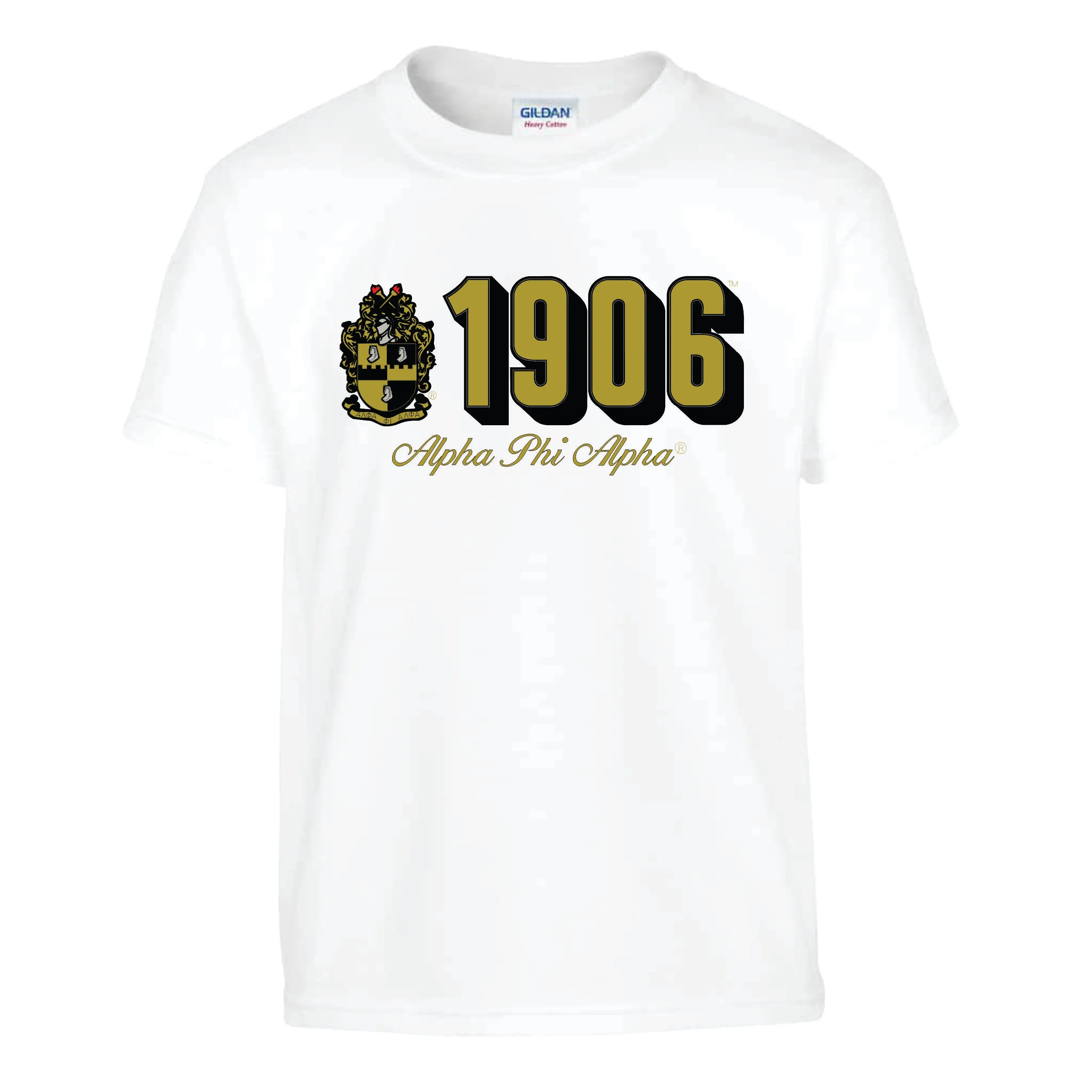 Alpha Crest 1906 Applique Tee