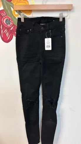 American Eagle Black Jegging Jeans, 00