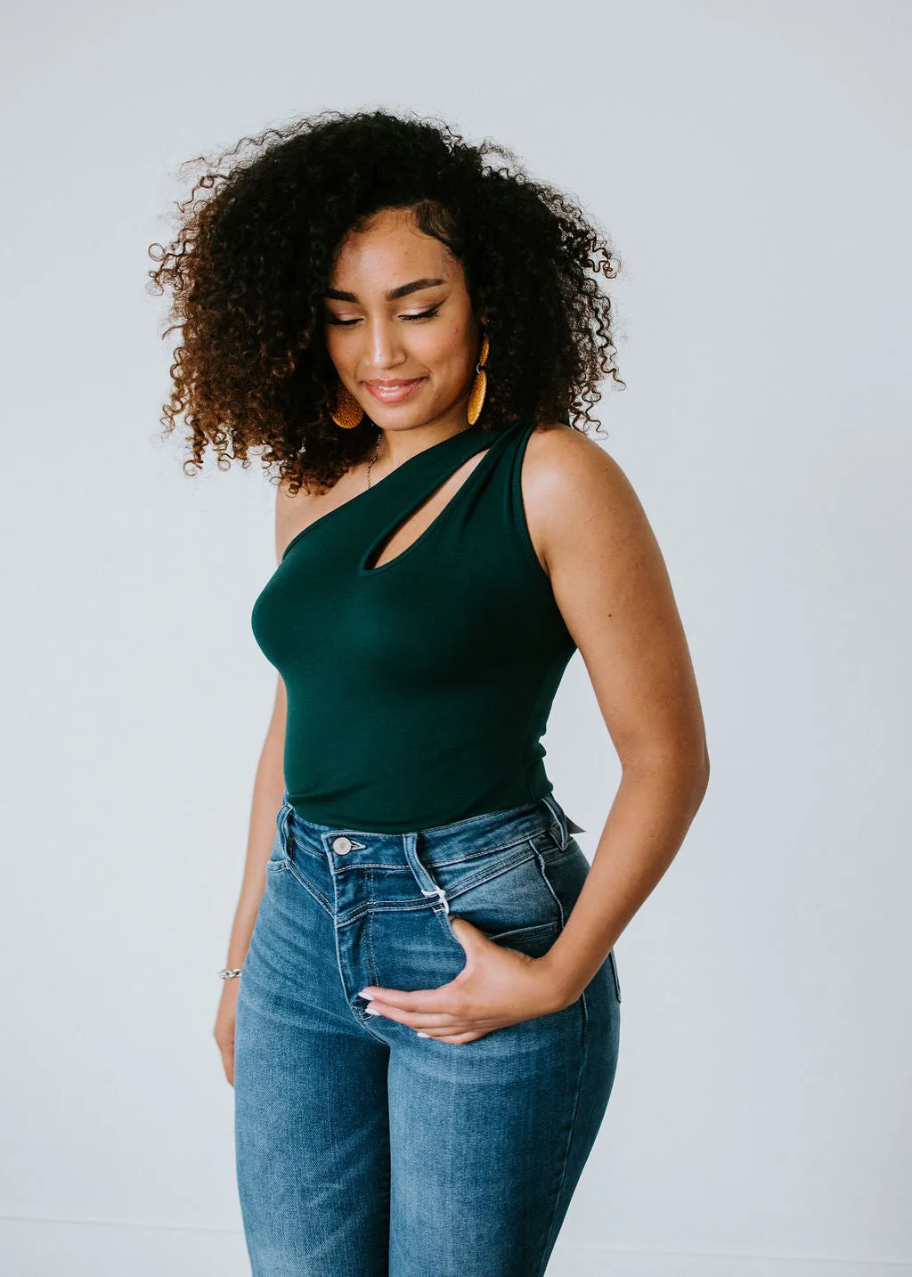 Aphrodite One Shoulder Bodysuit