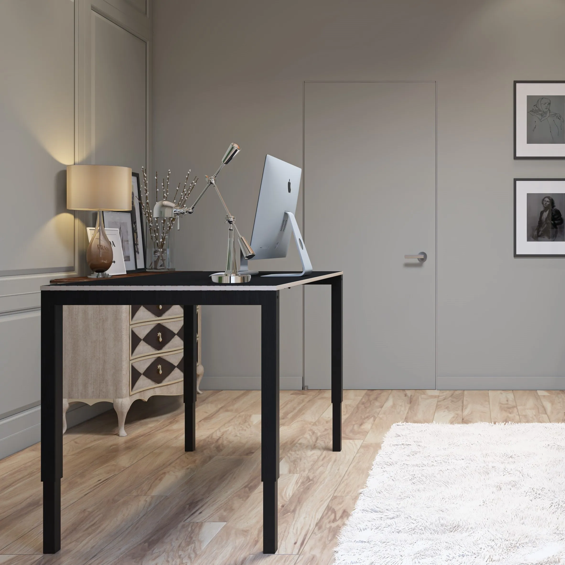 Aspa Executive Designer Standing Desk (with Bluetooth Control)