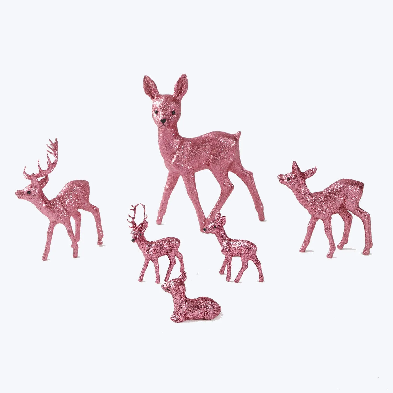 Assorted Small Deer With Antlers