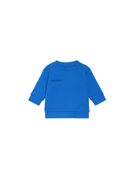 Baby 365 Sweatshirt—cobalt blue