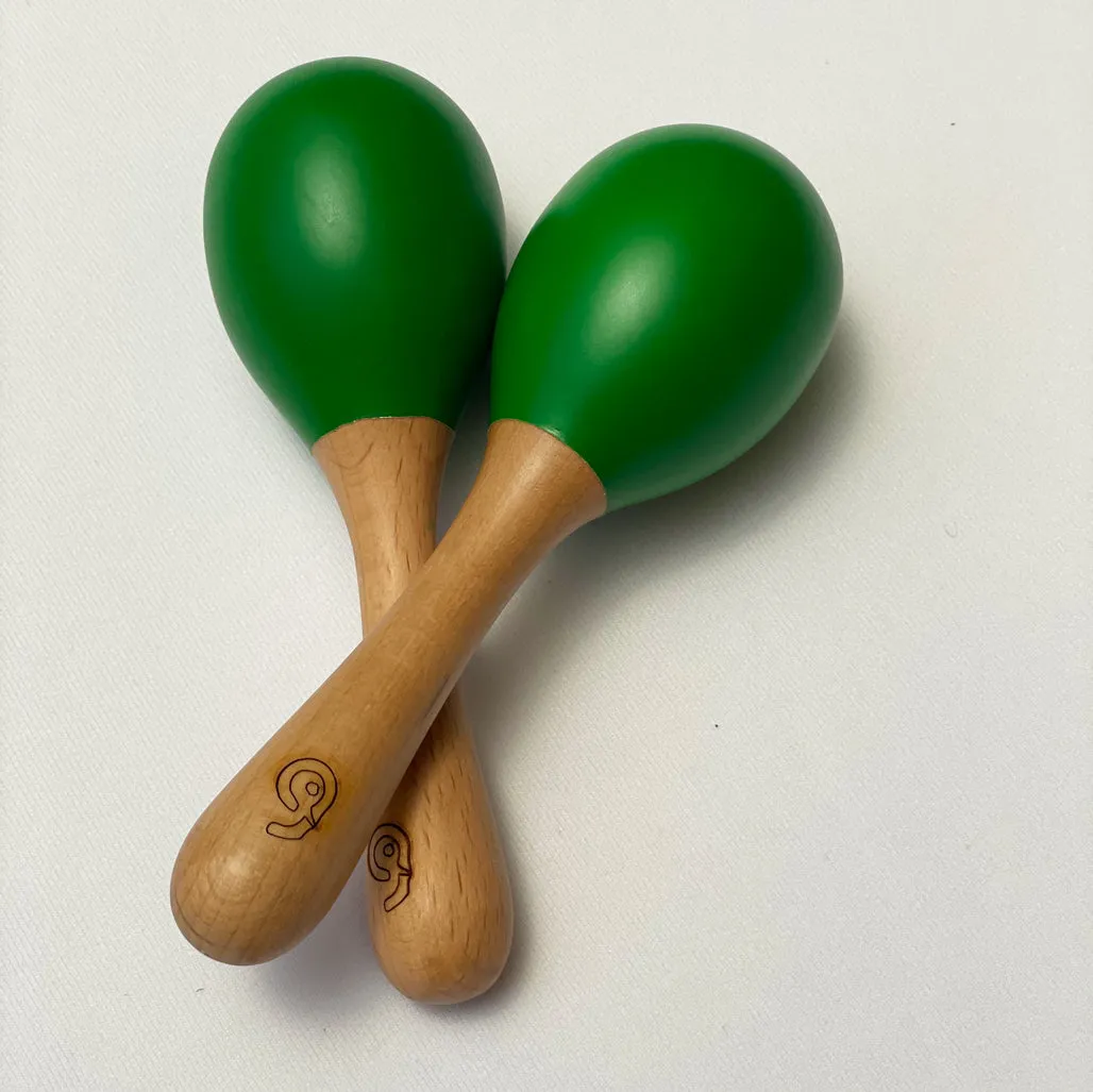 Baby Gift Set – Cotton Muslin Dohar   Maracas – Mischievous Monsters