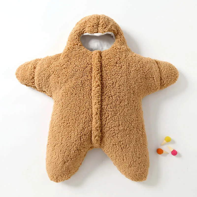 Baby Starfish Lamb Velvet Sleeping Bag