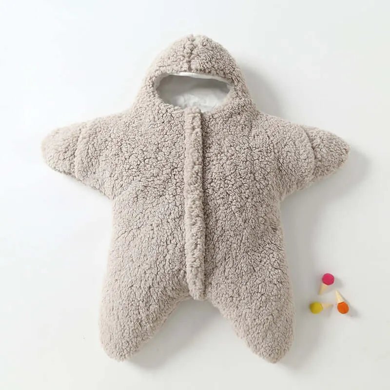 Baby Starfish Lamb Velvet Sleeping Bag