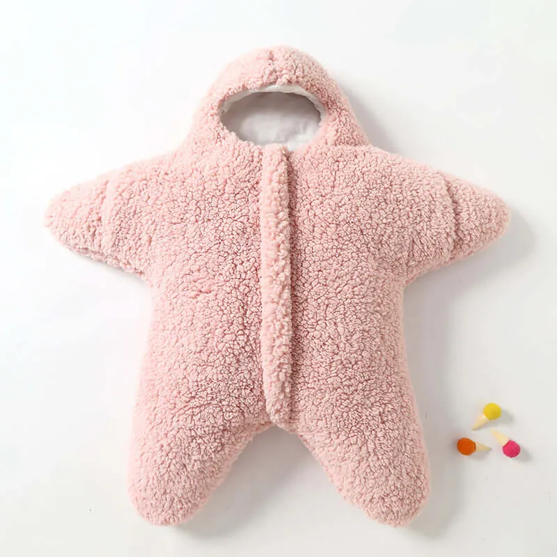 Baby Starfish Lamb Velvet Sleeping Bag