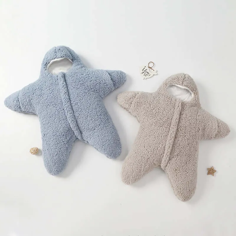 Baby Starfish Lamb Velvet Sleeping Bag