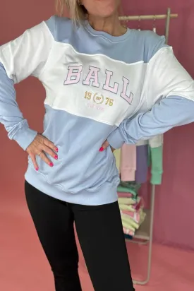 Ball - J. Montana Sweatshirt - 124202 Creamy Blue