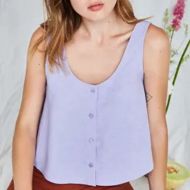 Bellevue Top in Lavender
