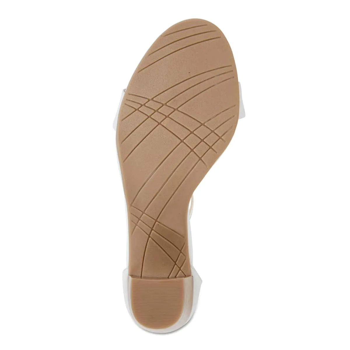 Beyond Heel in White Leather