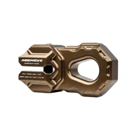 Billet Winch Shackle - Bronze