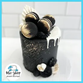 Black Velvet Birthday Cake