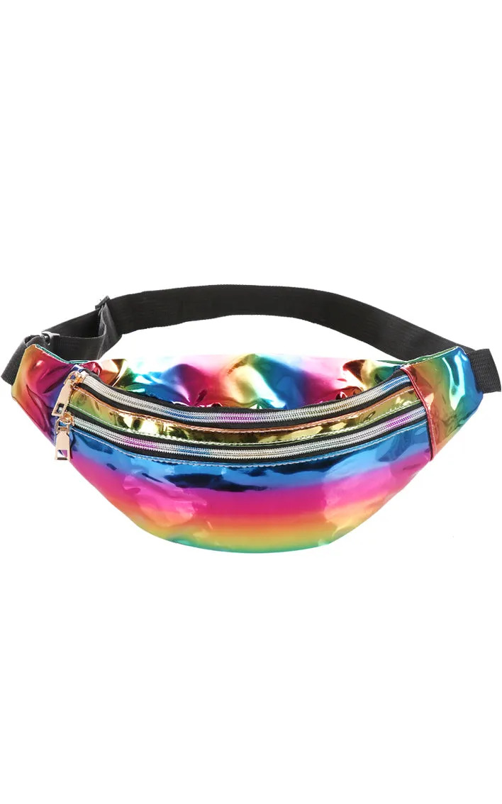 [BOGO] AO787 Hologram Fanny Pack