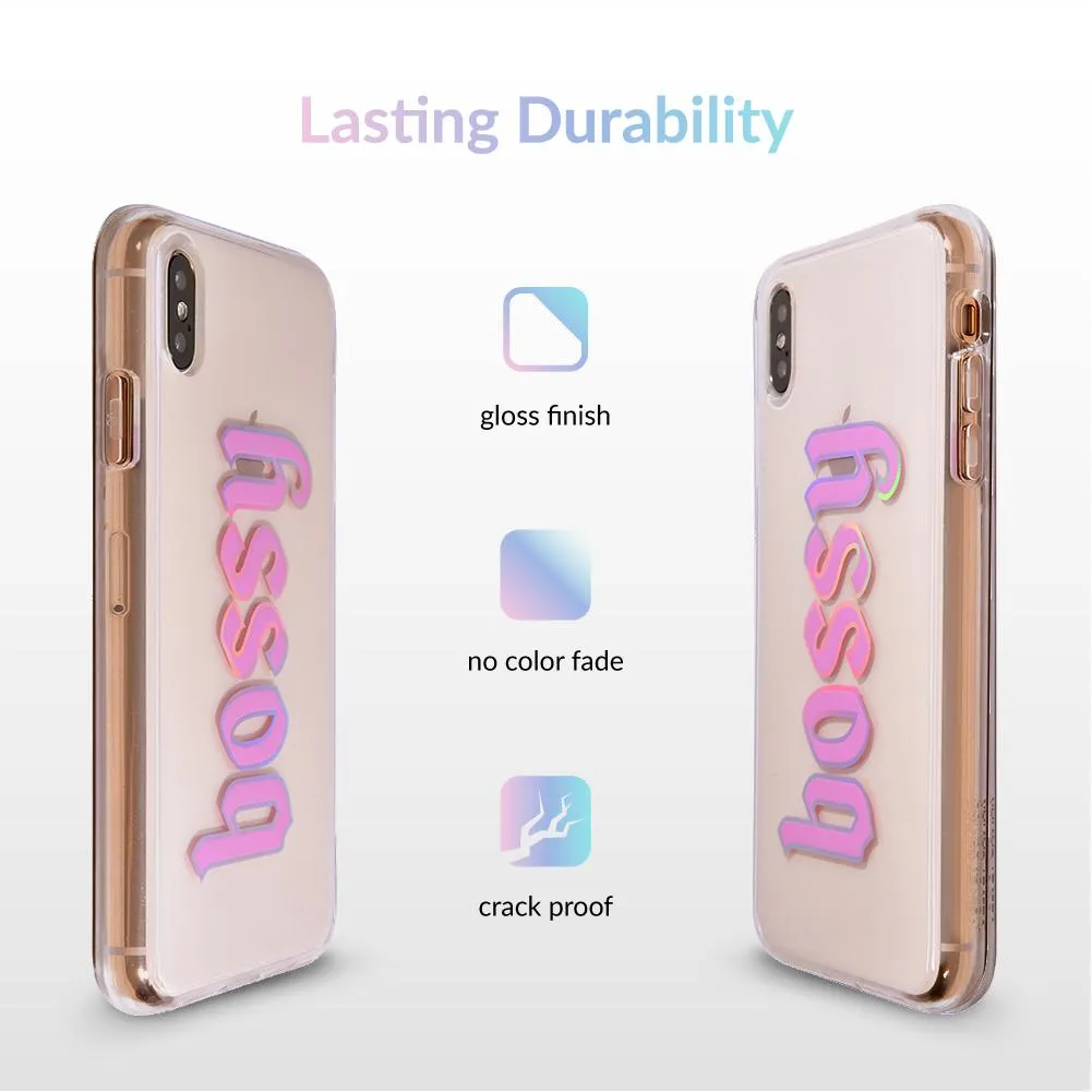 Bossy Clear iPhone Case