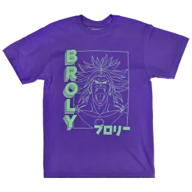 Broly The Legendary Super Saiyan Purple Tee