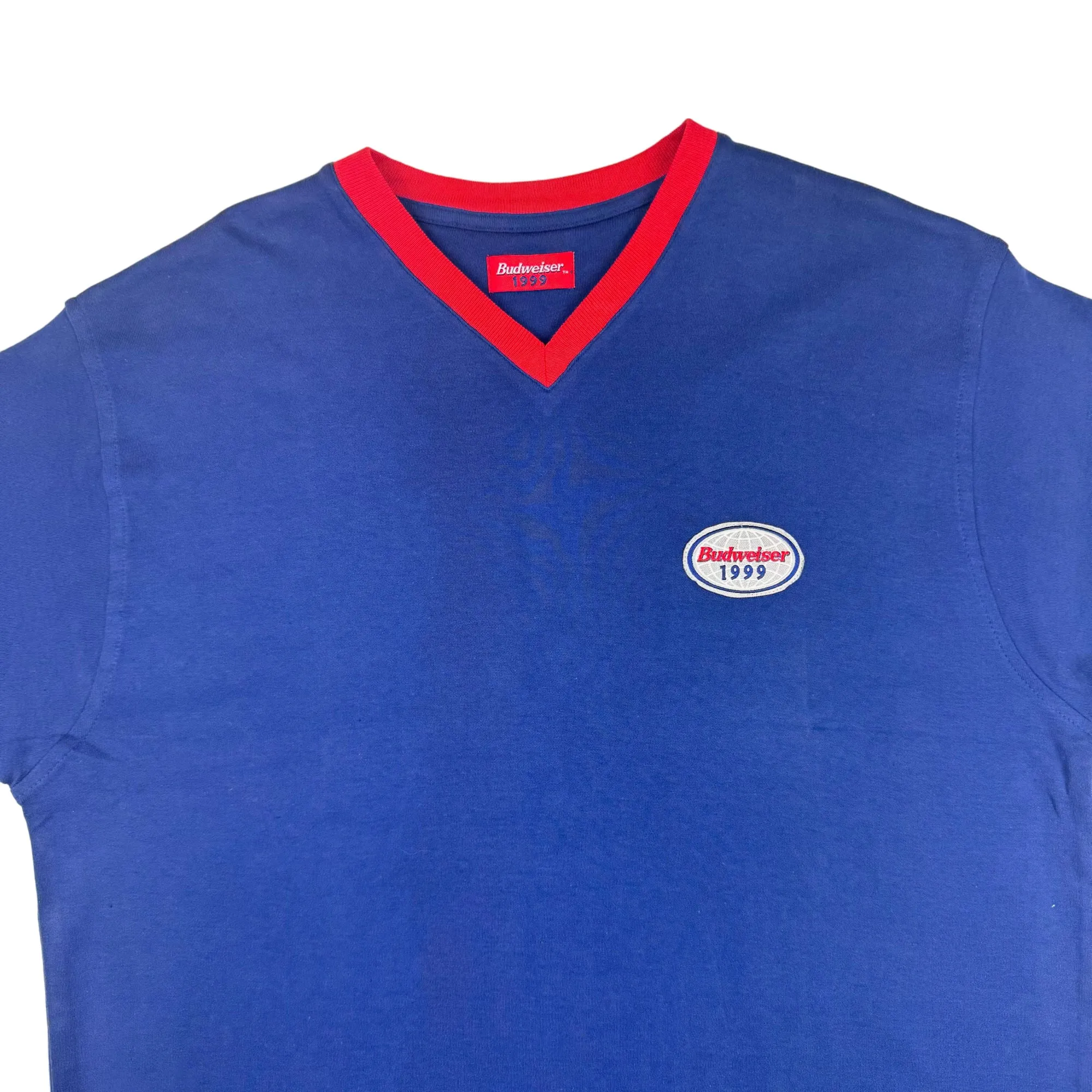 Budweiser 1999 Promo T-shirt Blue (brand new)