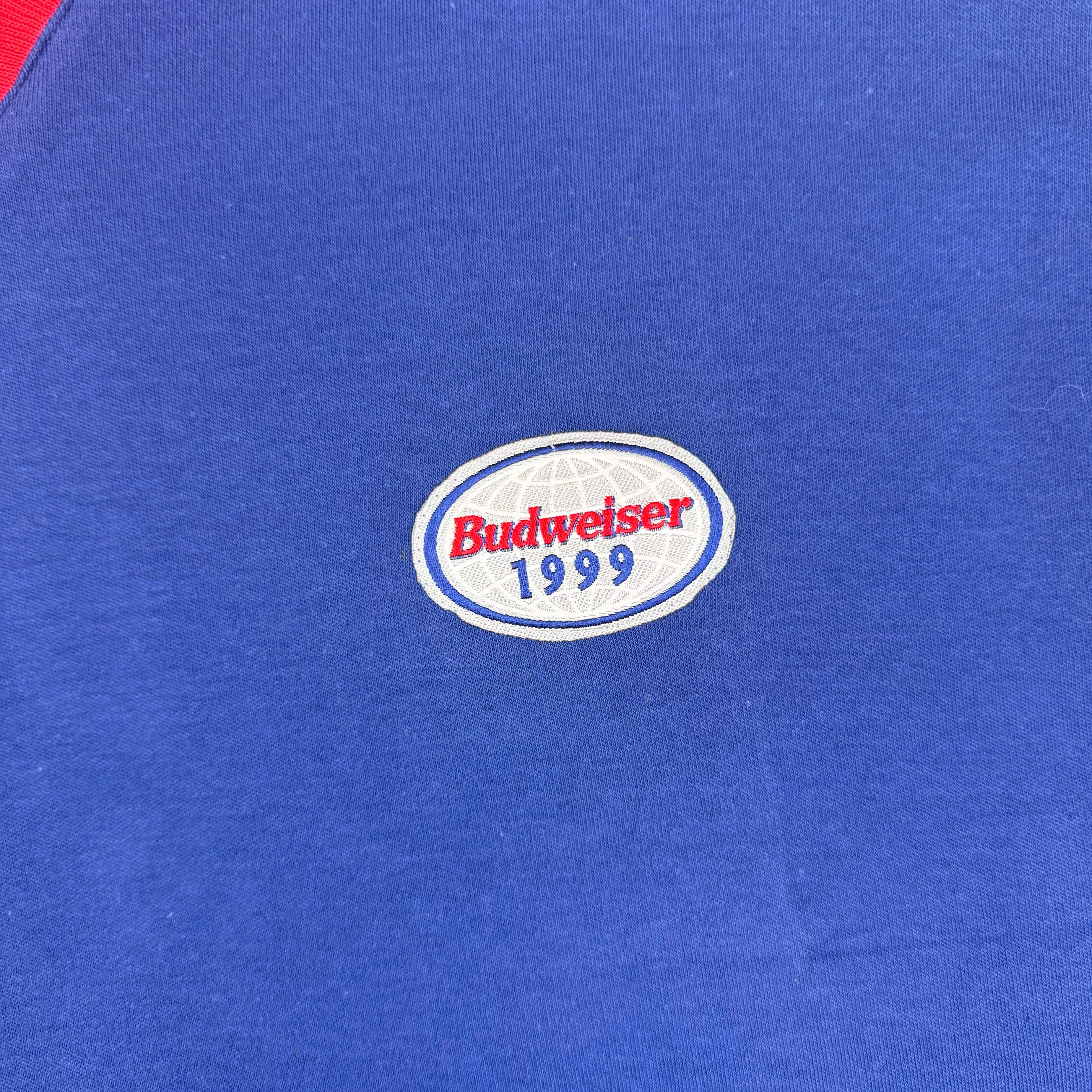 Budweiser 1999 Promo T-shirt Blue (brand new)