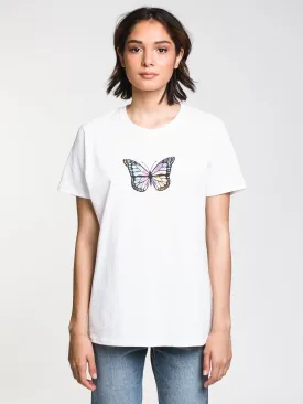 BUTTERFLY - WHITE-L - CLEARANCE