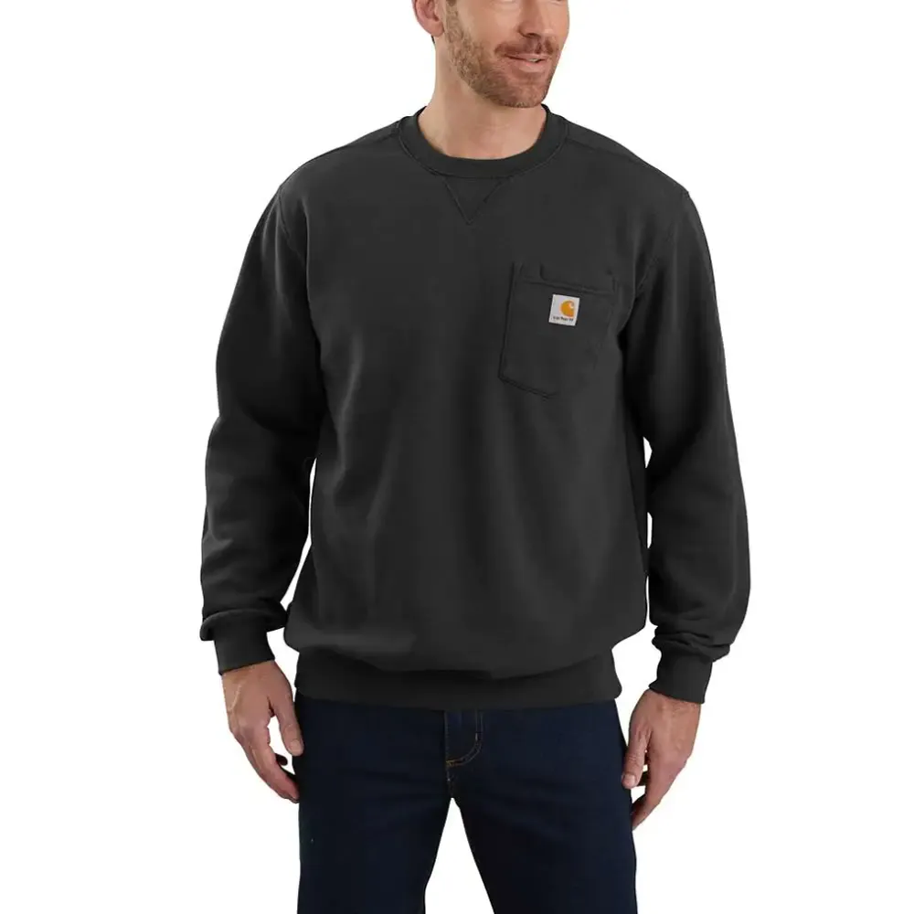 Carhartt 103852 Mens Loose-Fit Midweight Sweatshirt with Crew Neck and Pocket