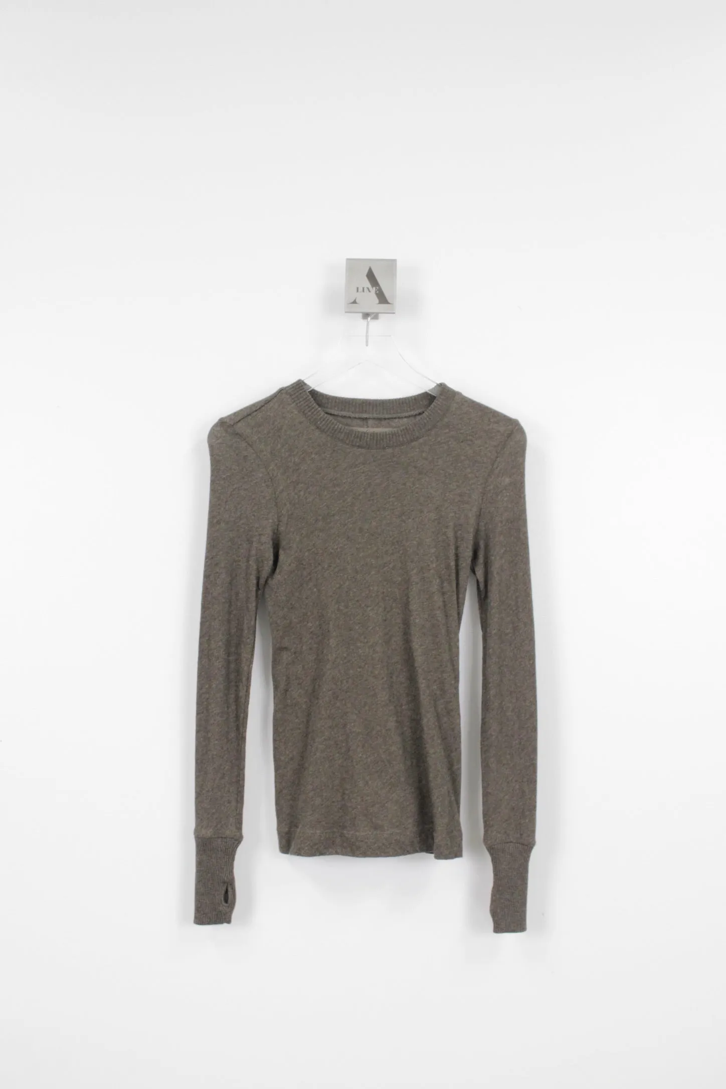 Cashmere Easy Cuffed Crew