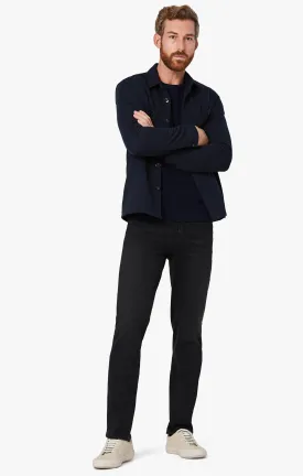 Charisma Relaxed Straight Leg Jeans In Black Siena