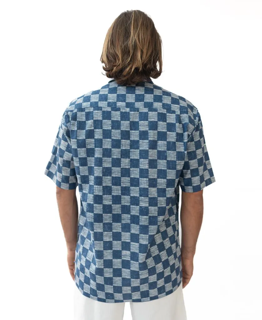 Check Line Shirt | Denim