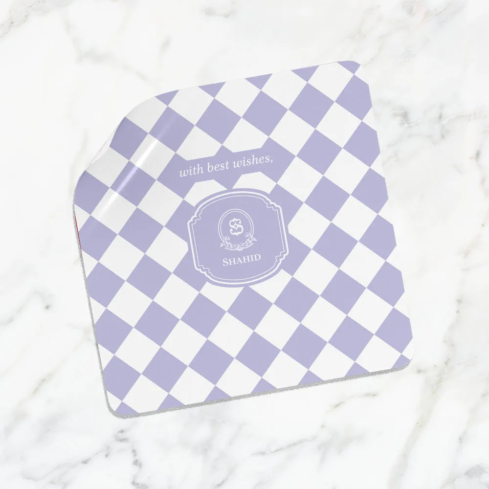 Checkered Gift Sticker