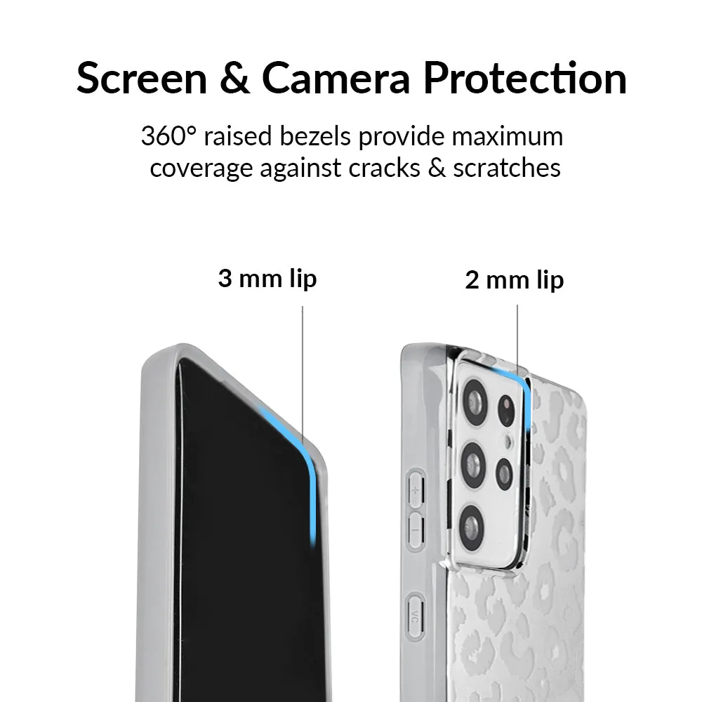 Chrome Leopard Samsung Case