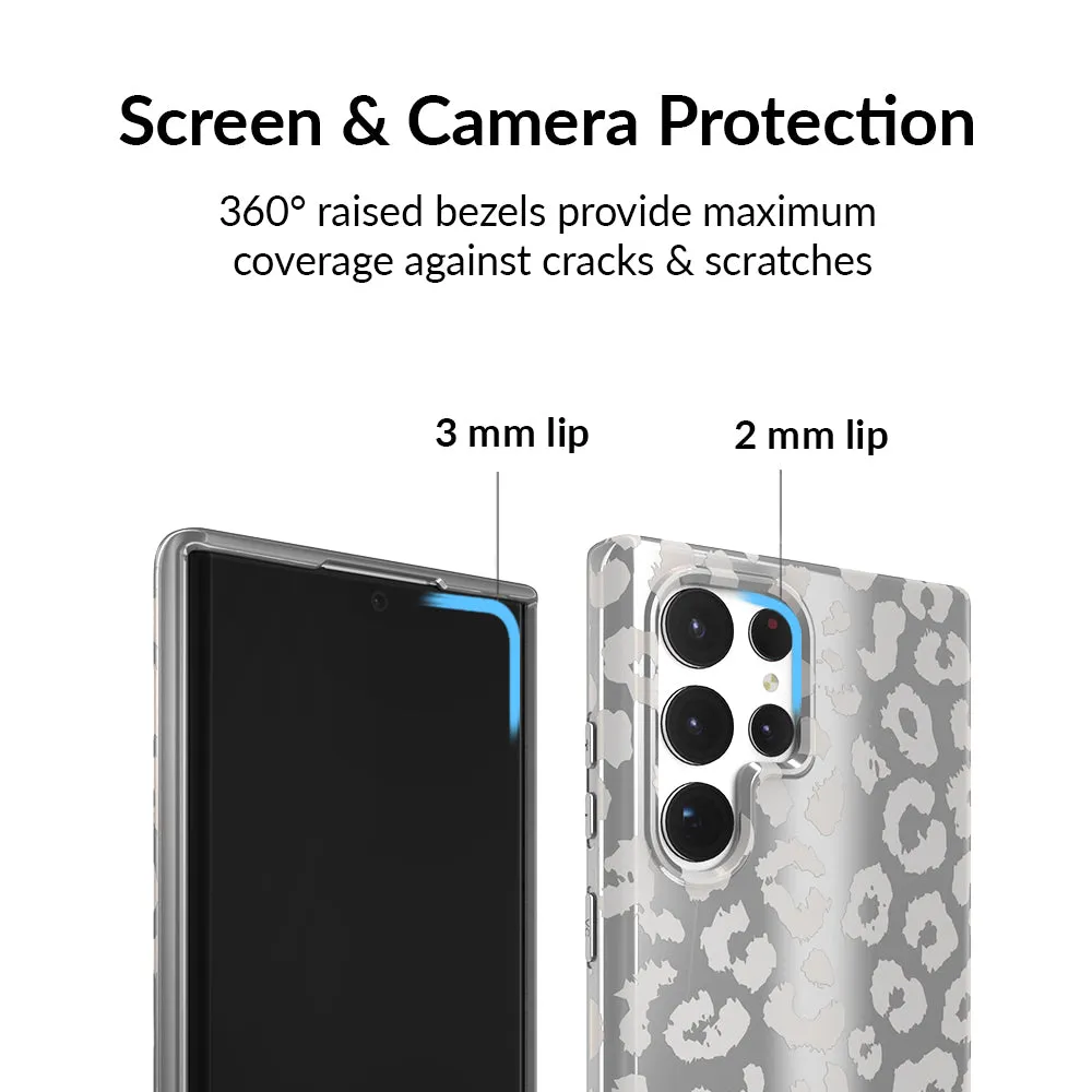 Chrome Leopard Samsung Case