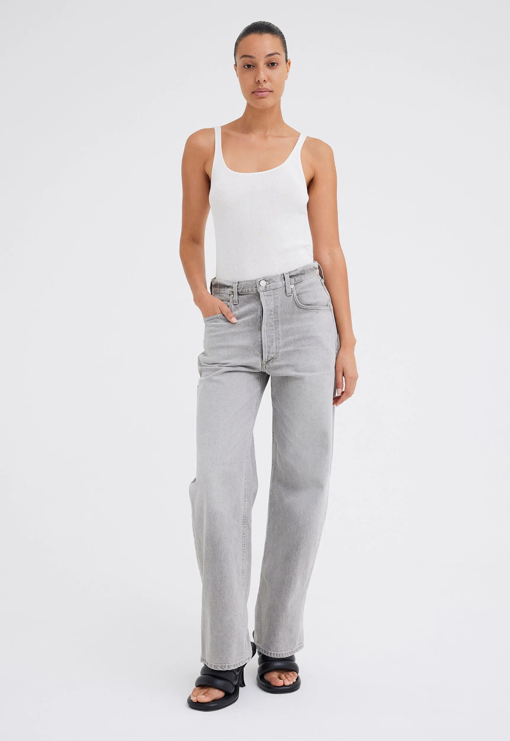 Citizens of Humanity Ayla Baggy Jean - Quartz Grey