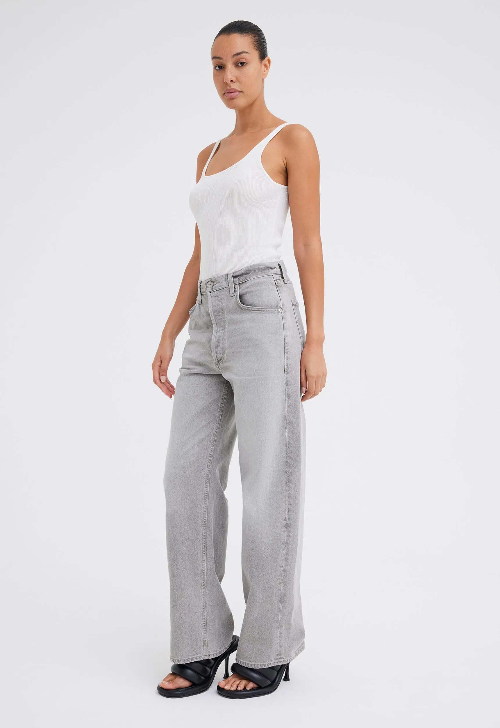 Citizens of Humanity Ayla Baggy Jean - Quartz Grey