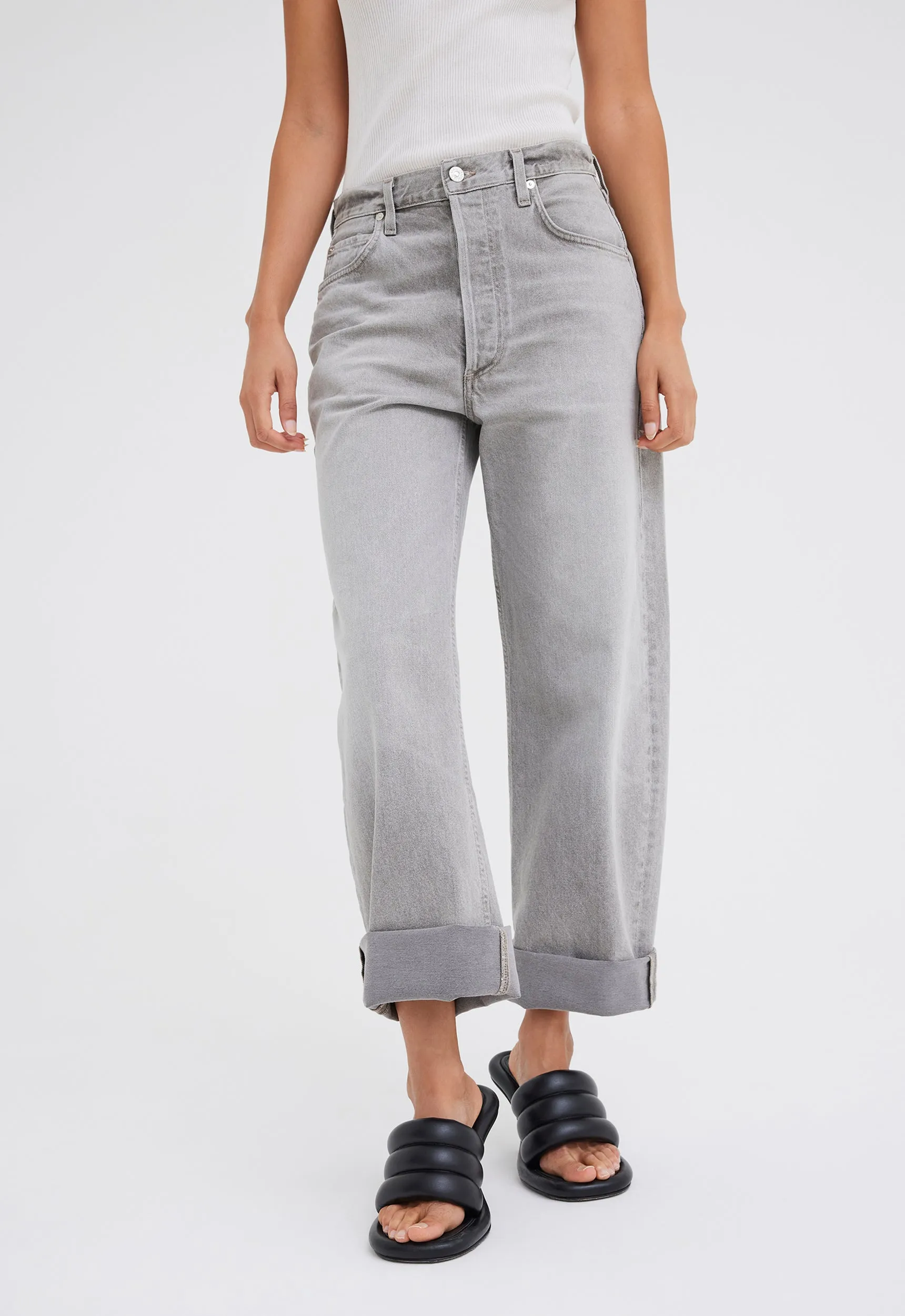 Citizens of Humanity Ayla Baggy Jean - Quartz Grey