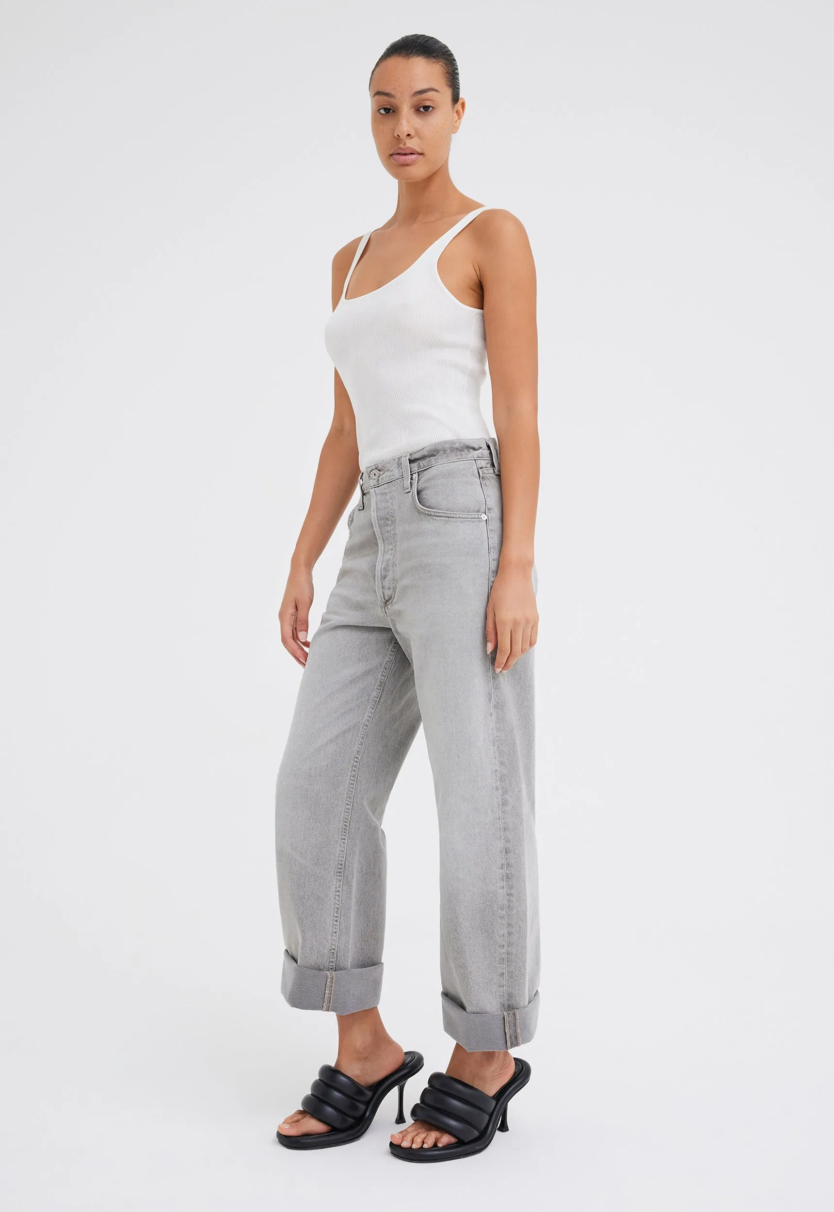 Citizens of Humanity Ayla Baggy Jean - Quartz Grey