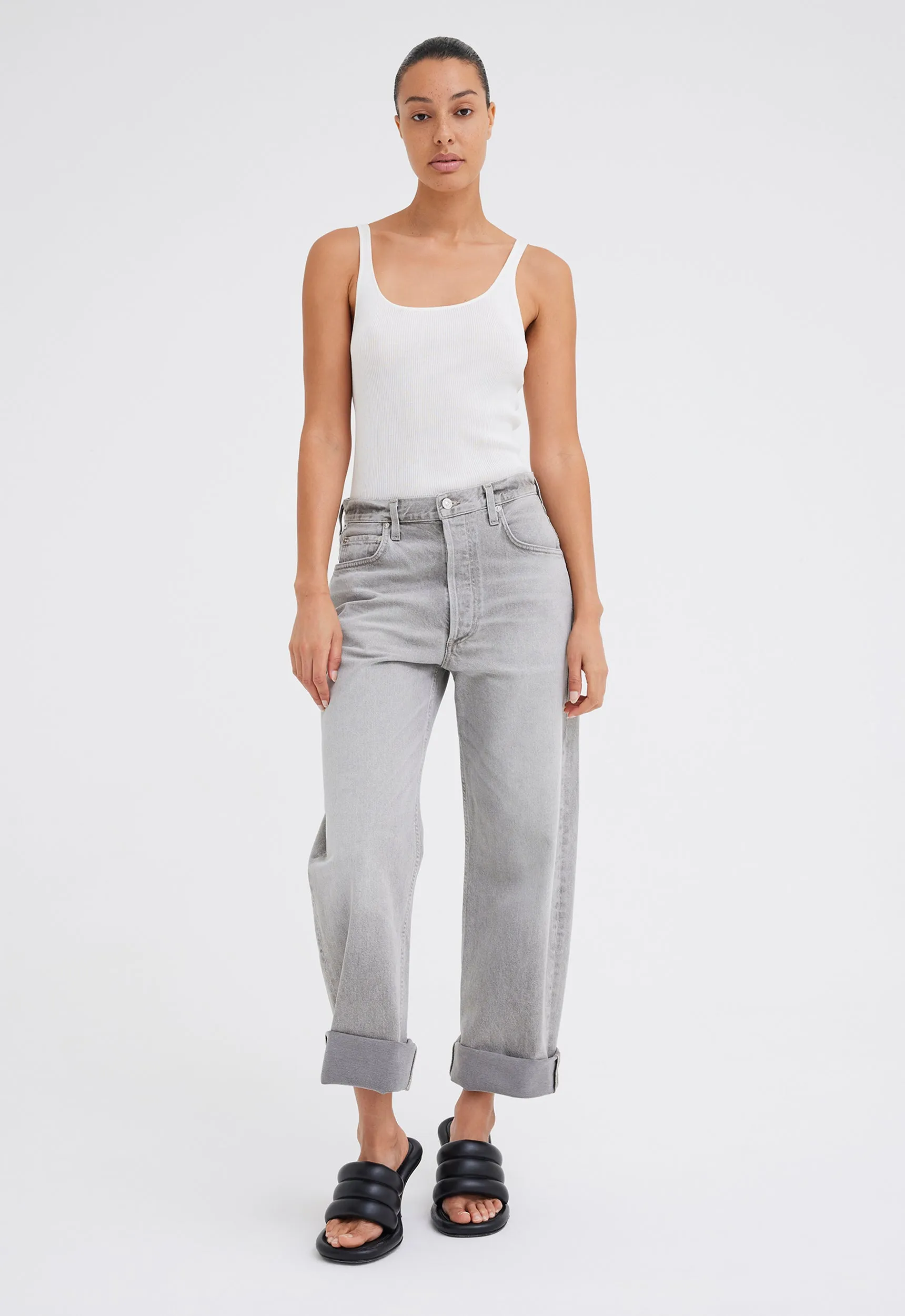 Citizens of Humanity Ayla Baggy Jean - Quartz Grey