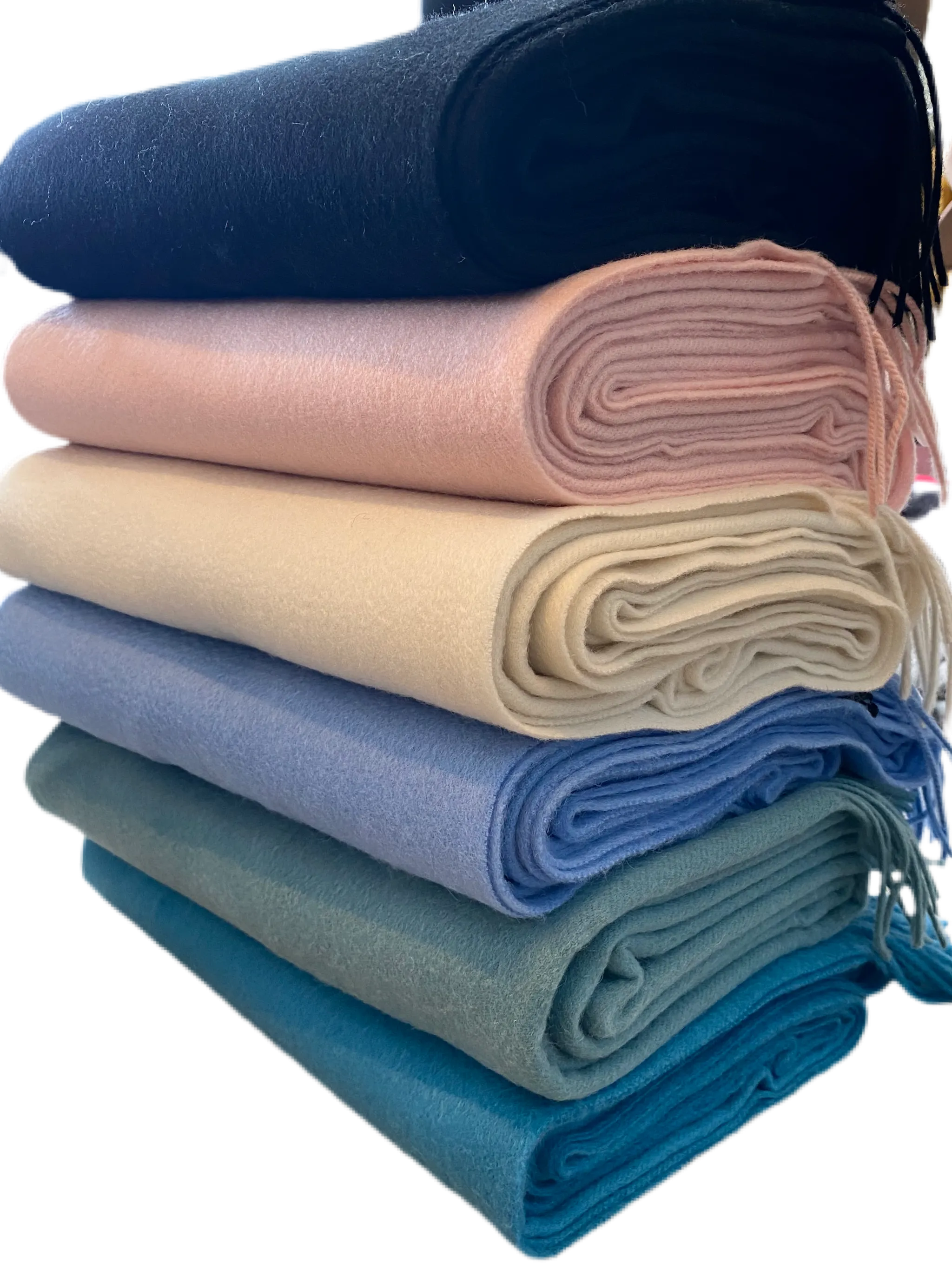 Classic cashmere blend blanket * can be monogrammed