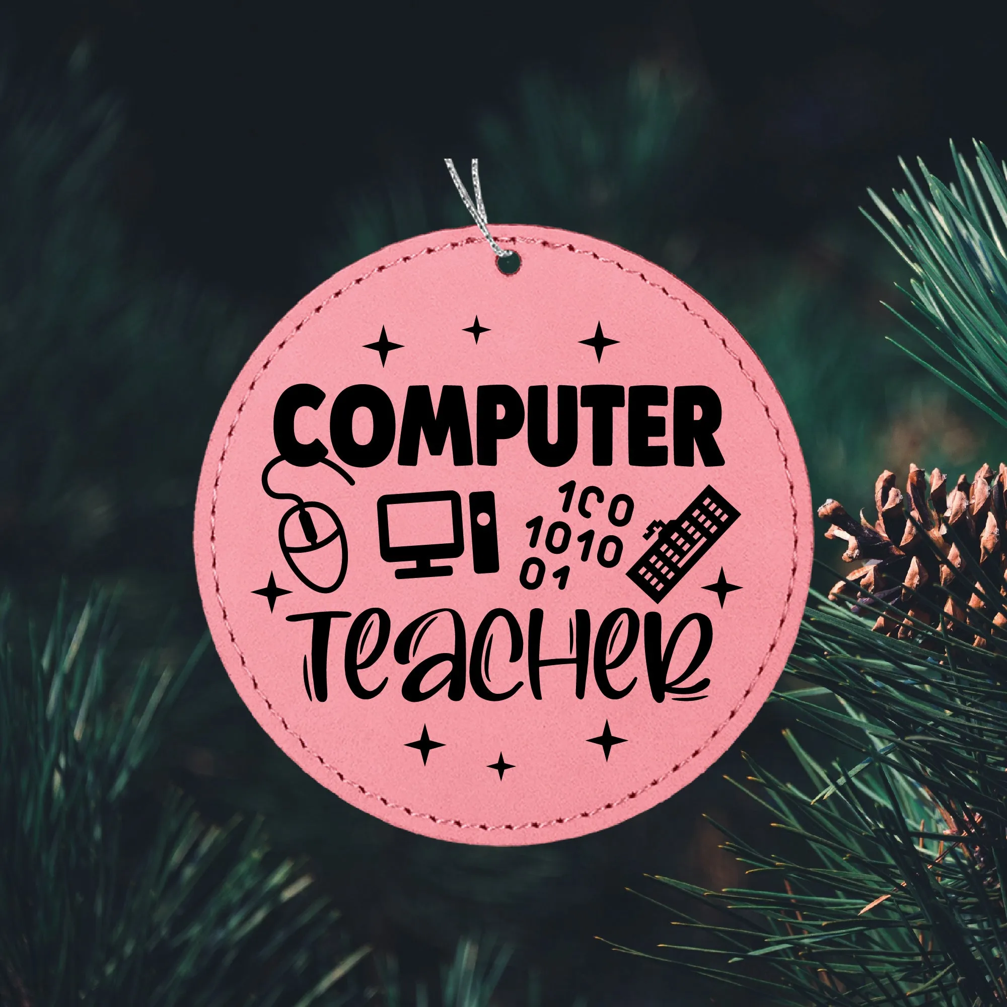 Computer Teacher Ornament