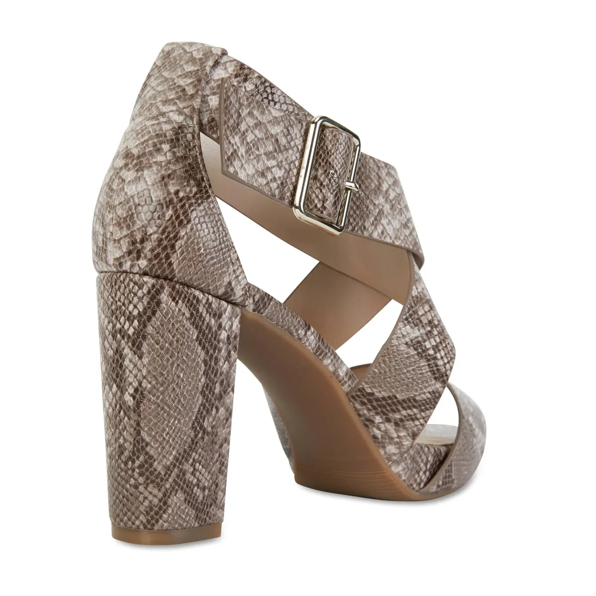 Congo Heel in Snake Smooth