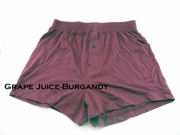Cotton Knit Colored Men's Boxer