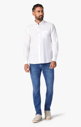 Courage Straight Leg Jeans In Mid Brushed Urban
